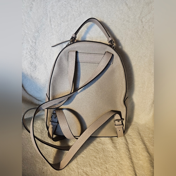 Coach Jordyn Leather Backpack in Chalk - Picture 5 of 12